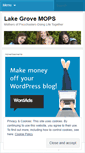 Mobile Screenshot of lakegrovemops.wordpress.com