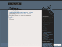 Tablet Screenshot of mediahustle.wordpress.com