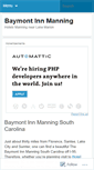 Mobile Screenshot of baymontinnmanning.wordpress.com