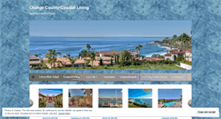 Desktop Screenshot of orangecountycoastalliving.wordpress.com