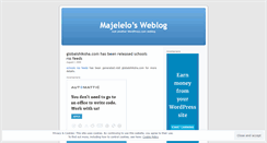 Desktop Screenshot of majelelo.wordpress.com