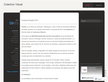 Tablet Screenshot of colectivovisual.wordpress.com
