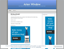 Tablet Screenshot of indianwindow.wordpress.com