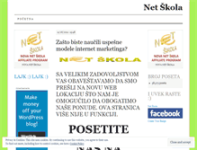 Tablet Screenshot of netskola.wordpress.com