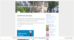 Desktop Screenshot of paulayi.wordpress.com