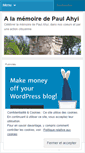 Mobile Screenshot of paulayi.wordpress.com
