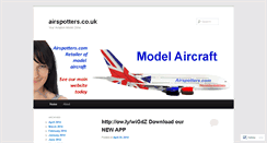 Desktop Screenshot of airspotters.wordpress.com