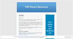 Desktop Screenshot of hwsparents.wordpress.com