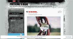 Desktop Screenshot of poeticmc.wordpress.com