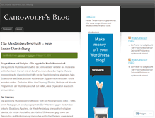 Tablet Screenshot of cairowolff.wordpress.com