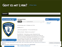 Tablet Screenshot of gehtesmitlyrik.wordpress.com