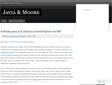 Tablet Screenshot of javiaandmoore.wordpress.com