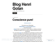 Tablet Screenshot of golan1.wordpress.com