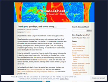 Tablet Screenshot of dundeechest.wordpress.com