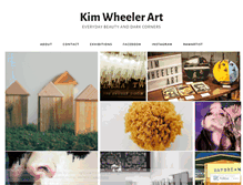 Tablet Screenshot of kimwheeler.wordpress.com