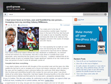 Tablet Screenshot of goofygroom.wordpress.com
