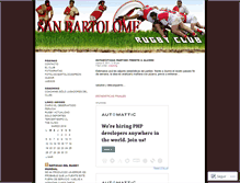 Tablet Screenshot of bartolocampeon.wordpress.com