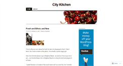 Desktop Screenshot of citykitchen.wordpress.com