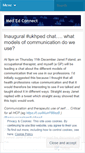 Mobile Screenshot of mededconnect.wordpress.com