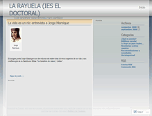 Tablet Screenshot of larayueladoctoral.wordpress.com