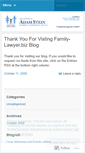 Mobile Screenshot of familylawyeradamstein.wordpress.com
