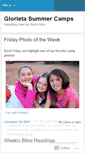Mobile Screenshot of glorietacamps.wordpress.com
