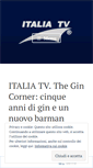 Mobile Screenshot of italiatv.wordpress.com