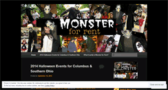 Desktop Screenshot of monsterforrent.wordpress.com