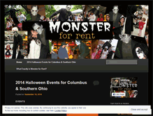 Tablet Screenshot of monsterforrent.wordpress.com