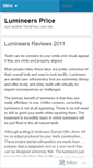 Mobile Screenshot of howmuchdolumineerscost201191.wordpress.com