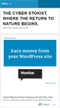 Mobile Screenshot of cyberstokist.wordpress.com