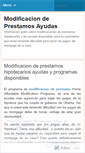 Mobile Screenshot of modificaciondeprestamosayudas.wordpress.com