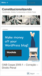 Mobile Screenshot of constitucionalizando.wordpress.com