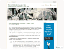 Tablet Screenshot of constitucionalizando.wordpress.com