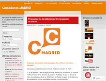 Tablet Screenshot of csmadrid.wordpress.com