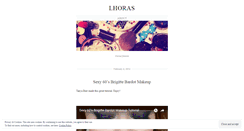Desktop Screenshot of lhoras.wordpress.com