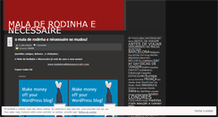 Desktop Screenshot of maladerodinhaenecessaire.wordpress.com