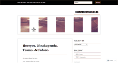 Desktop Screenshot of charlybrownskin.wordpress.com