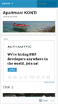 Mobile Screenshot of apartmanikonti.wordpress.com