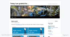 Desktop Screenshot of imgratefultodayfordotcom1.wordpress.com