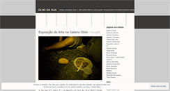 Desktop Screenshot of olhodarua2009.wordpress.com