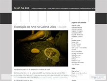 Tablet Screenshot of olhodarua2009.wordpress.com