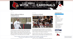 Desktop Screenshot of louisvillefootball.wordpress.com