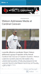 Mobile Screenshot of louisvillefootball.wordpress.com