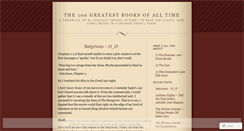 Desktop Screenshot of franklygreatbooks.wordpress.com