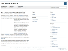 Tablet Screenshot of moviehorizon.wordpress.com