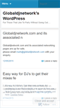 Mobile Screenshot of globaldjnetwork.wordpress.com