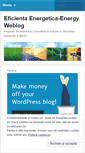 Mobile Screenshot of eficientaenerg.wordpress.com