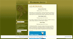 Desktop Screenshot of manrossadultmyblog.wordpress.com