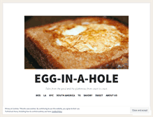 Tablet Screenshot of egginahole.wordpress.com
